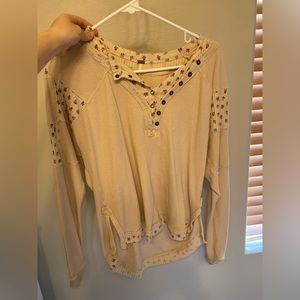 Free people shirt, worn once